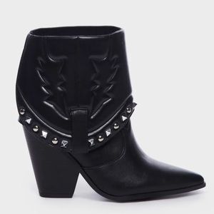 Midnight country step cowboy boots